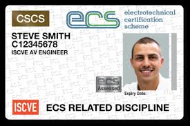 ISCVE AV Engineer ECS Card